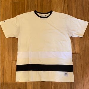 Ethik Classic Stripe Tee Cream